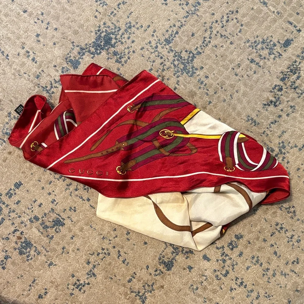 Gucci Silk Scarf - Picture 6 of 6